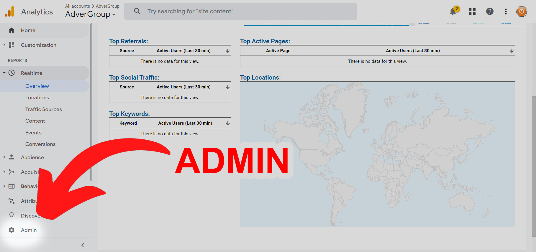 3 Easy steps to set an admin in Google Analytics