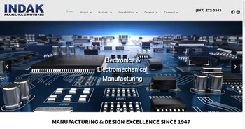 Local Joomla Industrial Website Design and Development for PCB Manufacturer in Northbrook IL