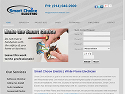 small-WEB DESIGN contractor SMART CHOICE ELECTRICIAN