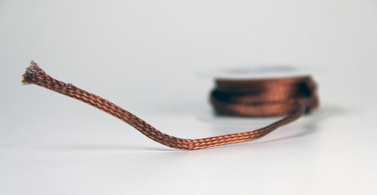 Copper Braided Wire Spool